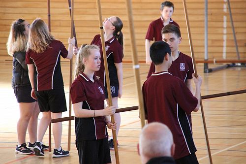 Japanese martial art Naginata