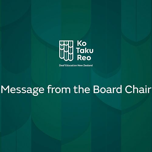 Video: Message from the Board Chair