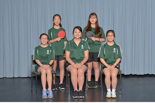  Table Tennis Girls A Team