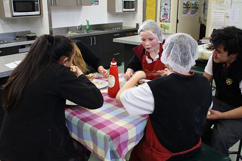 Year 10 Burger Making