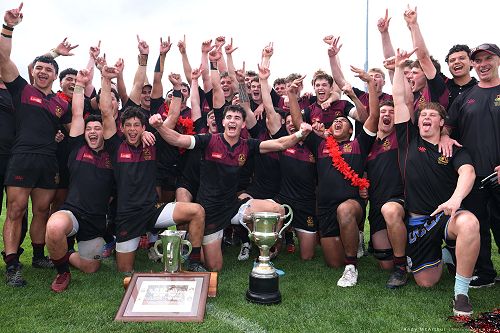 Our team celebrate their win