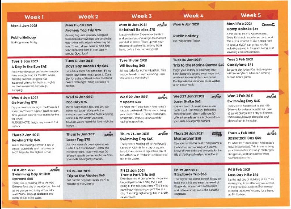 holiday-programme