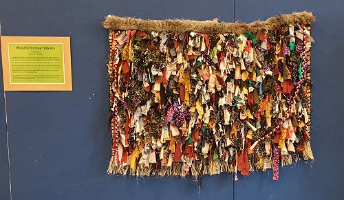 Come and visit our beautiful korowai hanging in the foyer which all Kaurilands school children have had a part in making. 