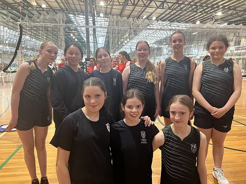 Year 8 Volleyball Players