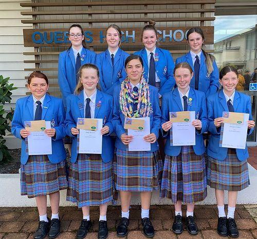 Year 9 Overall Excellence Award Recipients