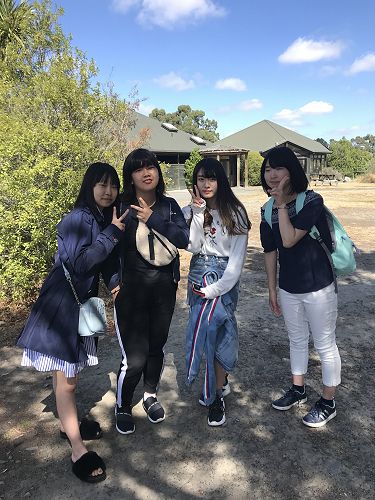 In early March the International Students went for a trip to Christchurch to Orana Park and a bit of a shopping expedition.