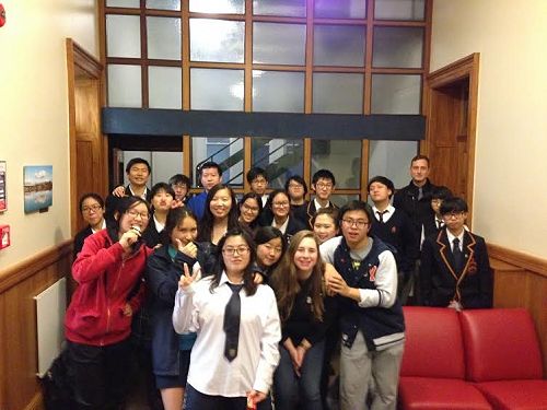 Our boys (Back left to right) - Charlie Geng, Aries Pun, Andrew Wang, Jiro Chen, Rix Chung, Josh Chung, Louis Kang, Mr Mountain, Jed Song, Mint Maneerit.