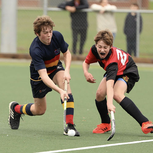 Oscar Crowe on attack.