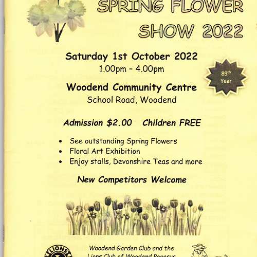 Woodend Spring Flower Show 2022