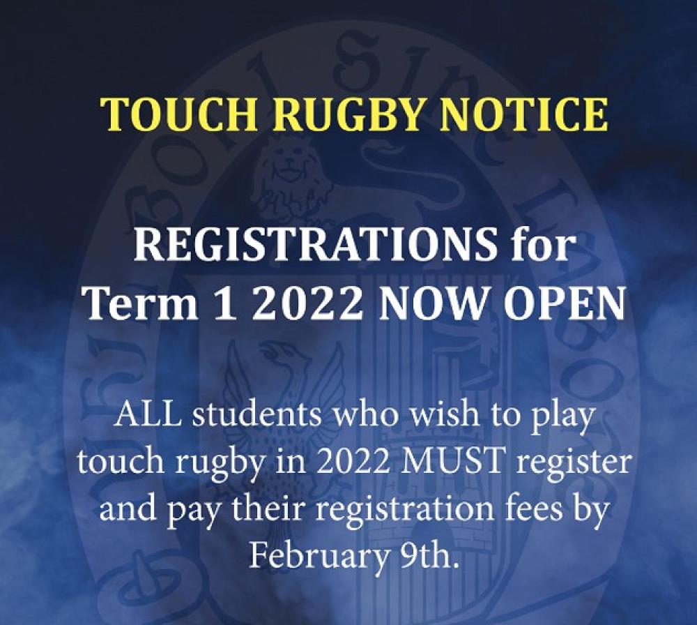 Play Touch at PNBHS 🏉