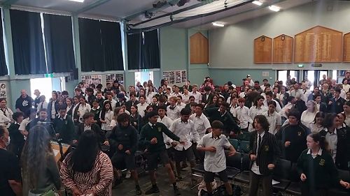 Video: Staff Farewell Haka - Junior assembly 2023