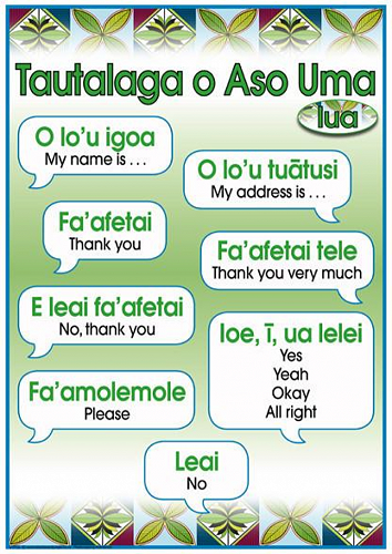 Samoan Language Week - 2018
