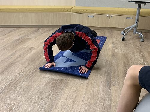 Toby choosing to exercise