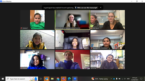 Online Teaching Lesson Year 4 to 6 girls