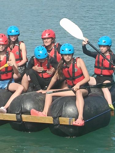George Westergard-Allen - Rafting at the Year 9 Stars Camp