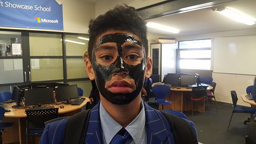 MCBB - Letone having a facial