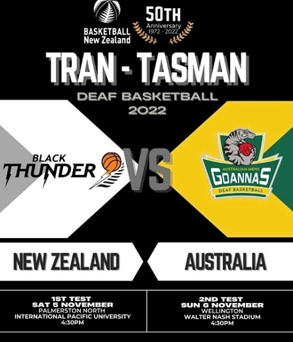 NZ
Deaf Basketball team 