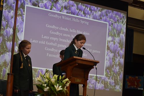 Junior School Spring Service