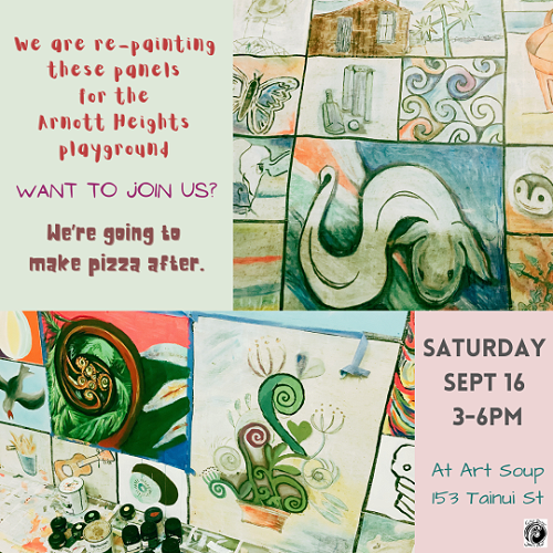 September and School Holidays at Art Soup