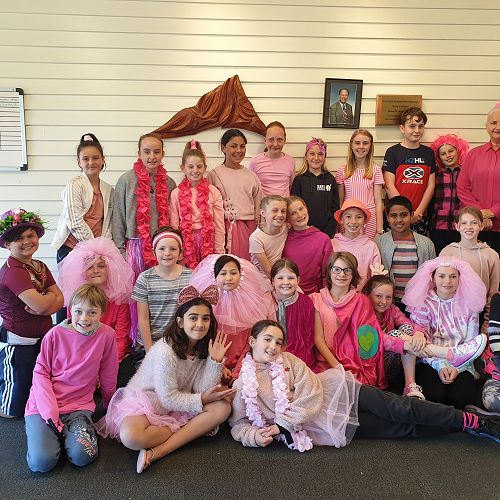 Thanks to our 2020 Year 6 Student Leaders for helping to organise our successful Pink Shirt Day. Great job!