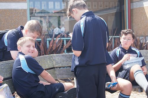 Lunchtime on day one