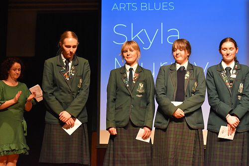 Skyla Murray, Monet Morrison, Brie Monk, Sam Mills