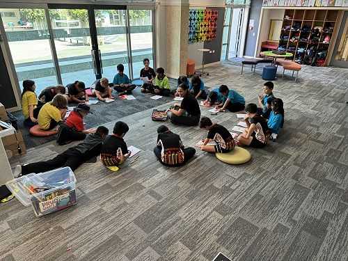 Whānau workshop with Charlotte in Pōhutukawa