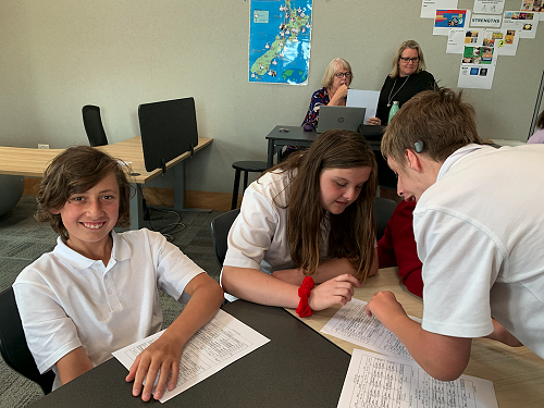 Ako with Theo, Lawsyn & Anise