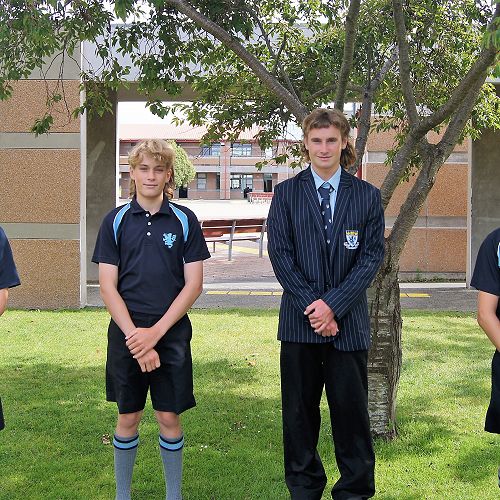 (LtoR): Flynn Dewey, Josh Fairbairn, Karne Gabbott and Lewis Murphy 