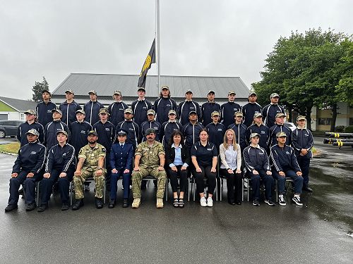 Pippa Palmer - back row, third from the left.