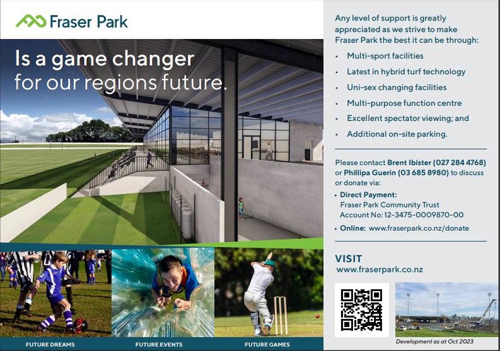 Fraser Park development — Issue 10, 2023