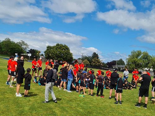 The New Zealand Heartland XV Rugby Team 2022
