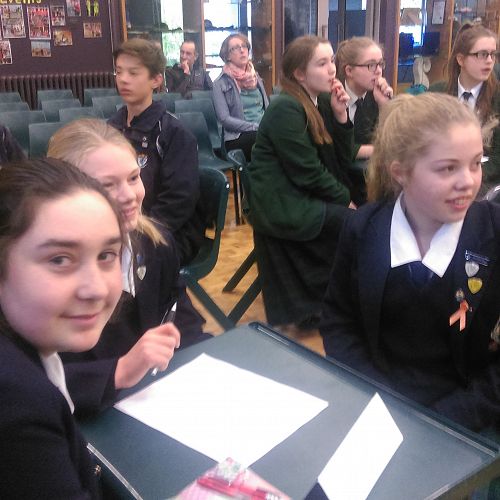 Lucy Davidson, Samantha Couper and Emily Harrex.