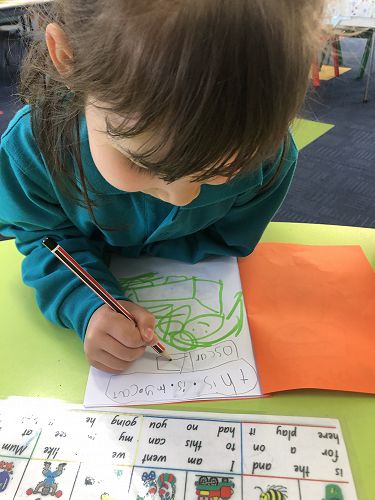 Olivia's artwork has formed the basis of her storywriting.