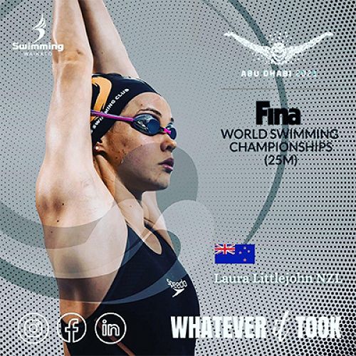 Laura Littlejohn off to World Swimming Championships