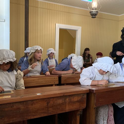 Year 7 Students at Arrowtown Museum