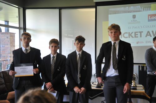 2022 St Paul's Collegiate School cricket awards