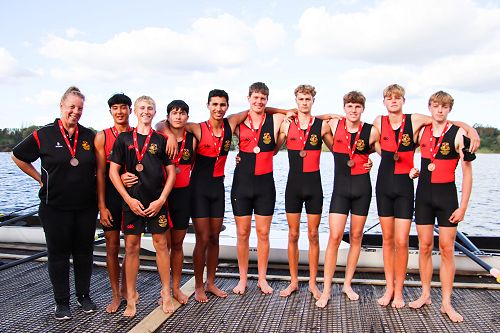 Our bronze medal winning Under 15 Eight