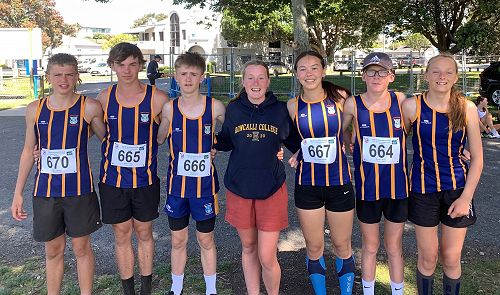 Roncalli College Athletics Team ~ NZSS Track & Field, Tauranga (December 2020)