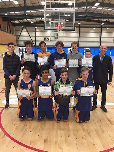 Roncalli Junior Premier Boys Basketball Team