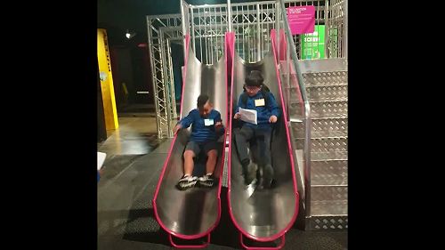 Video: MOTAT Benjamin & Michael slides