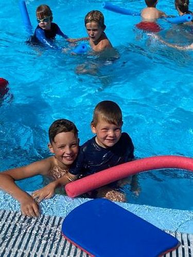 Swimming with our buddy classes