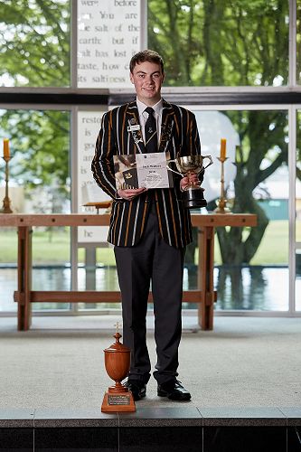 Jack Walters - Recipient of the Galatians Trophy, awarded to the student who in the opinion of the staff, displays the following qualities: patience; kindness; faithfulness; humility and self-control. 