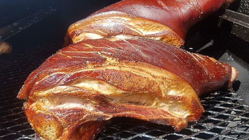 A range of food from the Low & Slow Meat Co at Ote