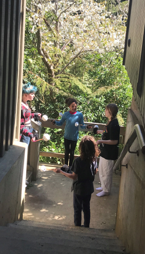 Tuakana/Teina connections teaching poi