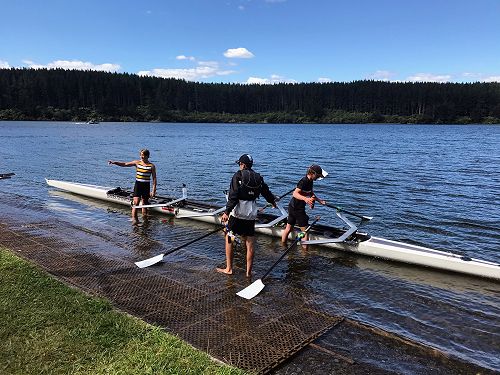 Rowing Camp at Mangakino
