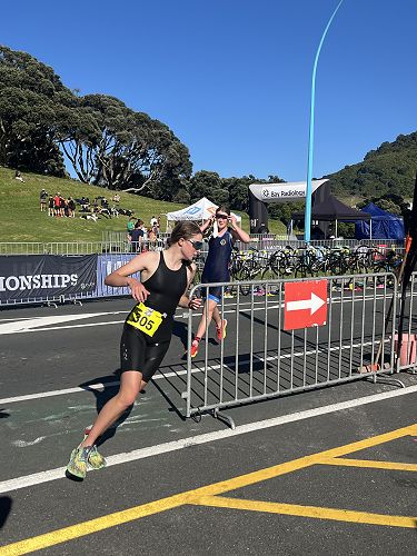 Melanie No. 305 midway through the run stage