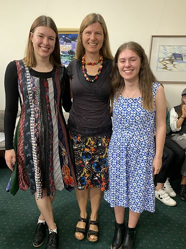 Molly Woodham, Dr Macleod and Annalise Copland