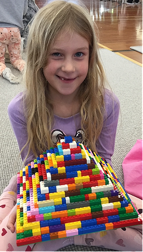   My Lego Pyramid