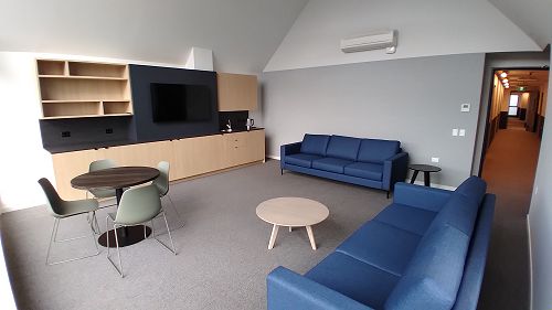 Boarding Village Redevelopment - First upstairs lounge